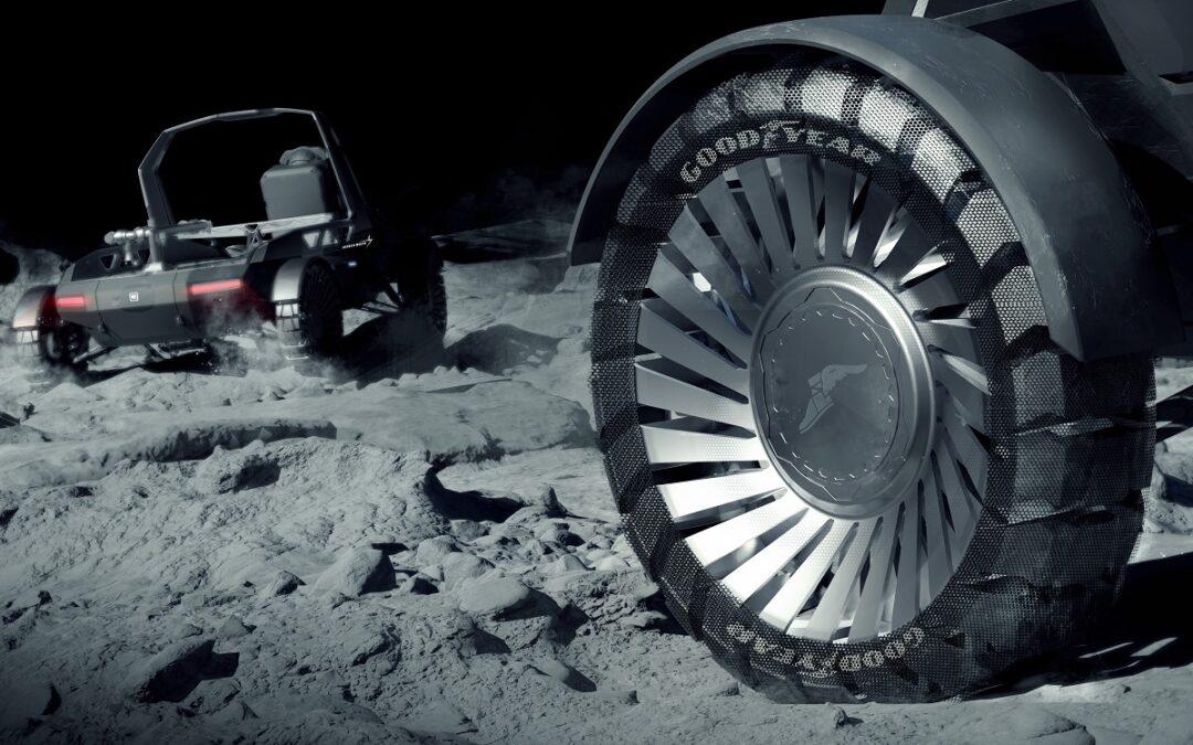 GoodYear fabrique des rovers et des pneus pour la Lune ❤️